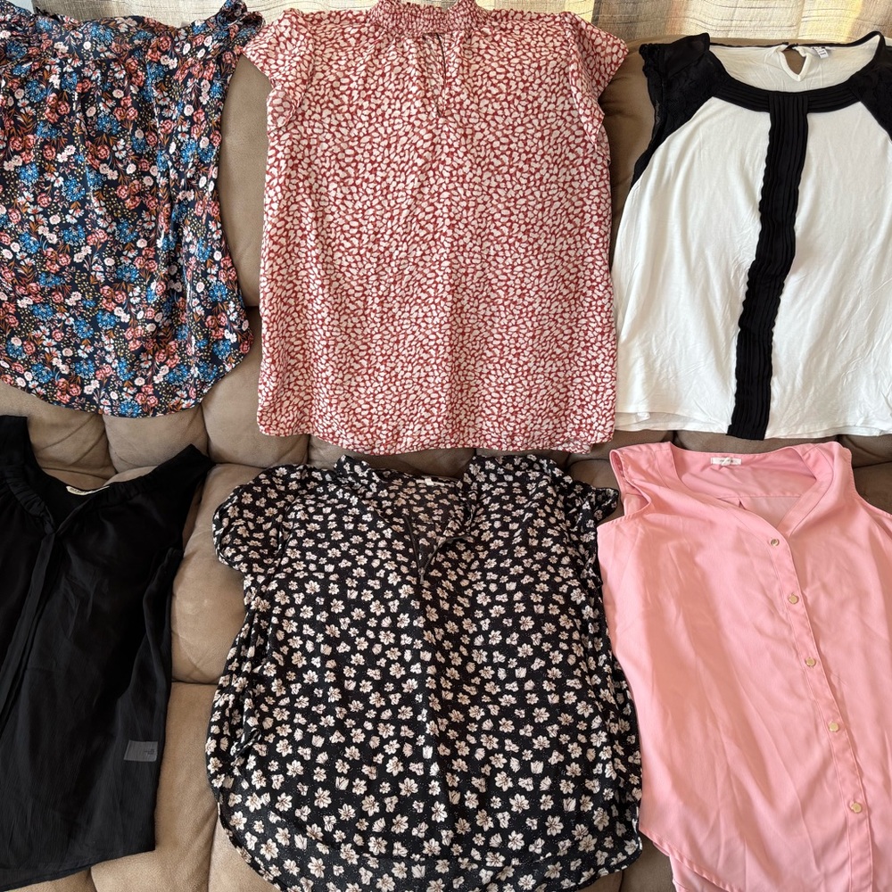 Women’s Blouse Lot, Large/XL